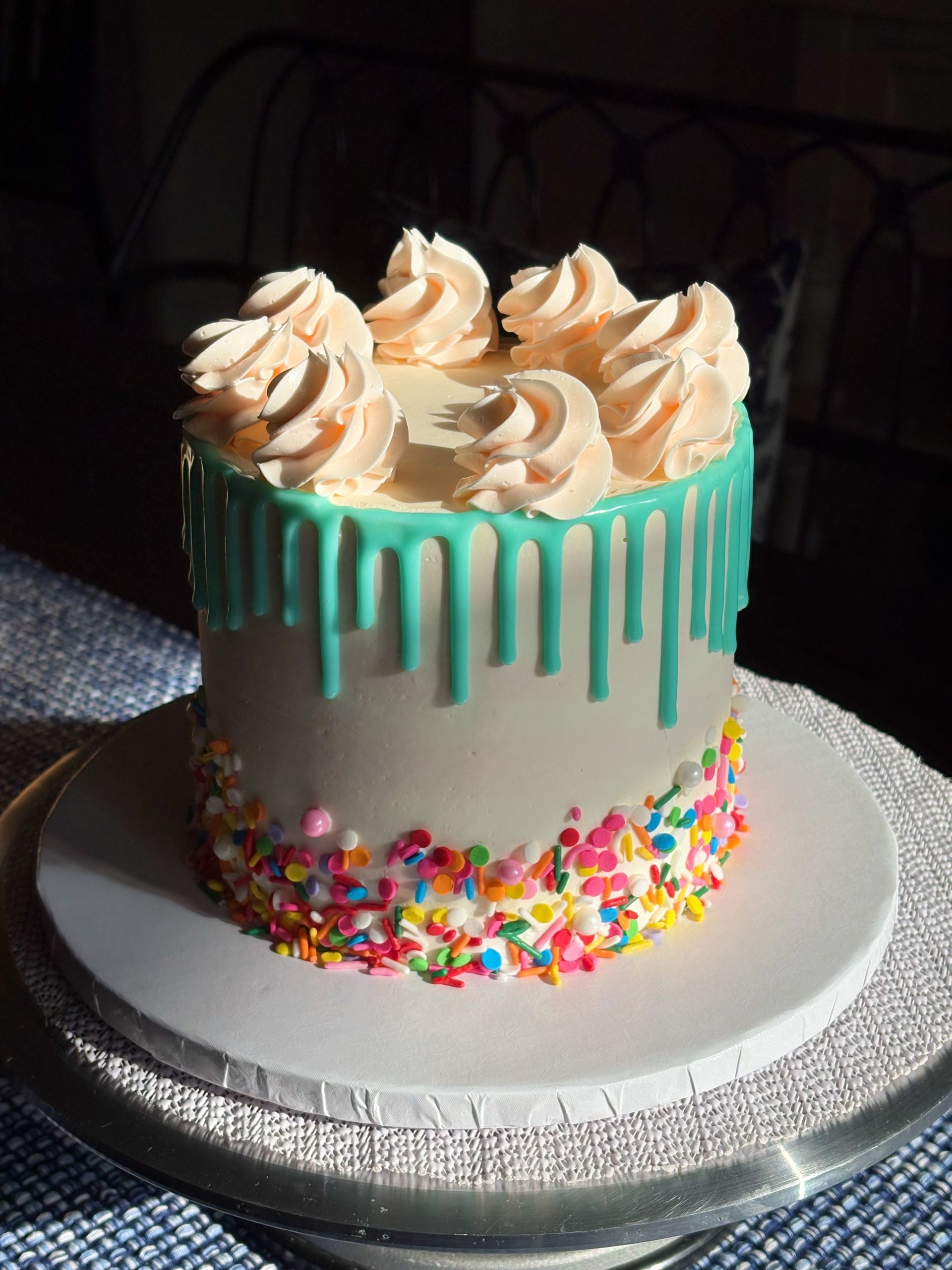 Baseball themed cake